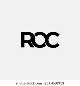 Roc Initial Letter Monogram Logo Stock Vector (Royalty Free) 2317060913 ...