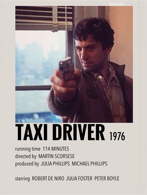 Taxi driver by millie | Taxi driver, Famous movies, Martin scorsese