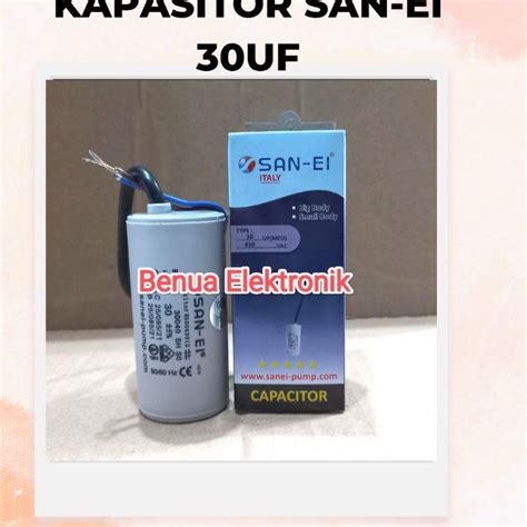 Jual Kejutan Disini Promo 30 Uf 30Uf BULAT 450 V SAN EI Capacitor