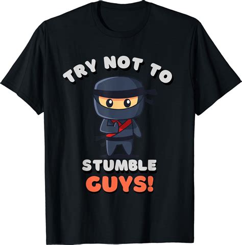 Stumble Guys Merch T Ninjas Games Stumble Guys Tee Kids T