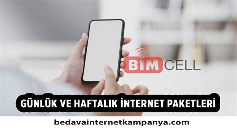 Bimcell Bedava İnternet