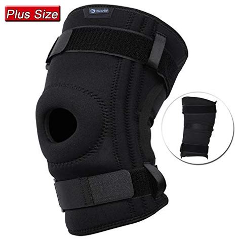 Buy Nvorliy Knee Sleeve Plus Size For Large Leg Detachable Strap