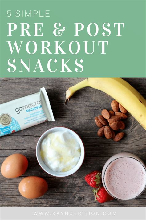 5 Pre And Post Workout Snacks Stephanie Kay Nutritionist And Speaker