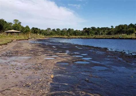 Manutenção esvazia lago e preocupa moradores do Balneário Atlântico