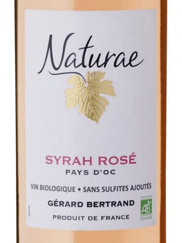 Gérard Bertrand Naturae Syrah Rosé Vivino US