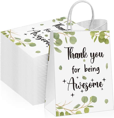 Amazon Pasimy 20 Pcs Gift Paper Bags For Employee Coworker