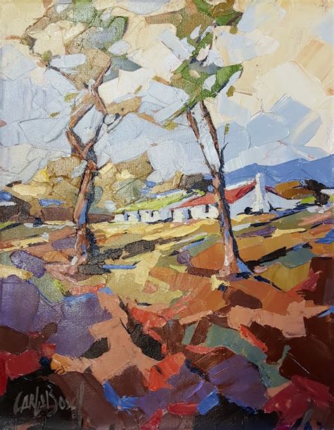 Carla Bosch Cottage With Trees 350x280 Alice Art Gallery In 2020