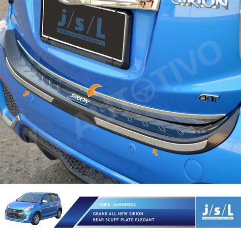 Jual Sillplate Belakang Grand All New Sirion Elegant Jsl Shopee Indonesia