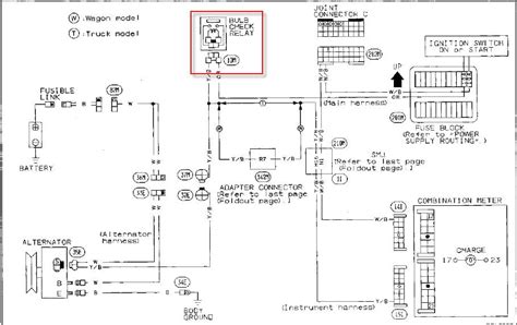 Nissan Altima Alternator Wiring Diagram