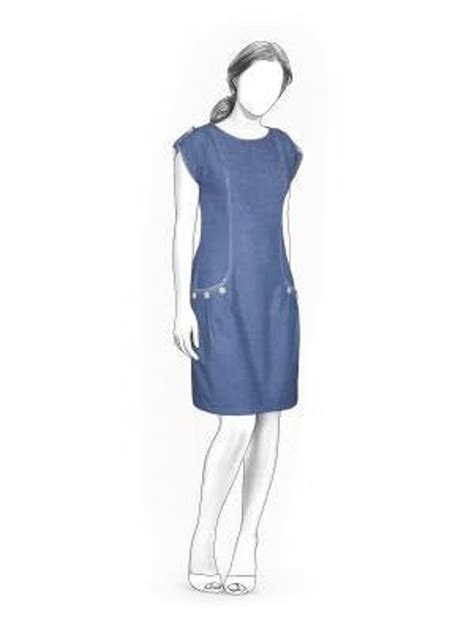 4026 Dress Sewing Pattern PDF S M L XL Or Made To Measure Etsy Canada