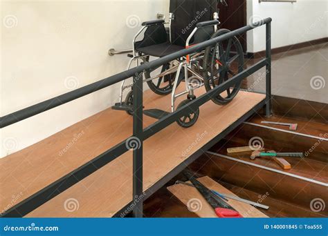 House Improvement Installation Wheelchair Ramp For Elderly Inside