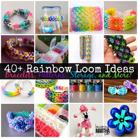 40 Rainbow Loom Tutorials And Ideas The Simply Crafted Life