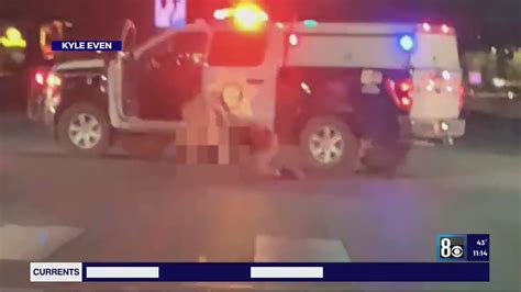 Naked Man Who Stole Las Vegas Police Vehicle Caused Wreck Could Spend