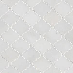 Greecian White Herringbone Pattern Marble Stone Greecian White