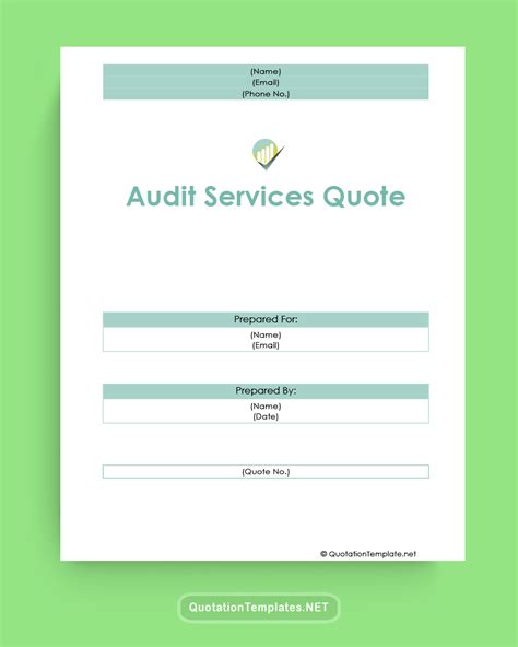 Free Quote Templates Word Excel PDF Google Docs And Sheets