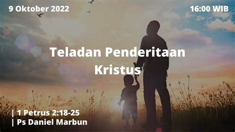 Ibadah Oktober Teladan Penderitaan Kristus Petrus