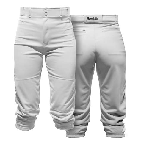 Franklin Sports Youth Baseball Pants - White - Small - Walmart.com ...