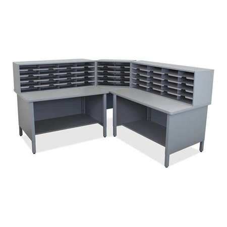 Marvel Mailroom 50 Slot Mailroom Organizer, 2 Storage Shelves UTIL0062 ...