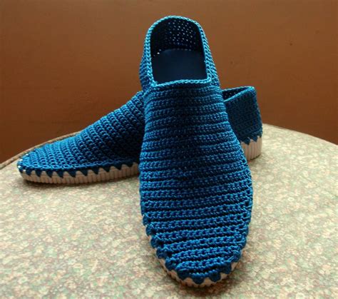 Venta Zapatos De Hombre Tejidos A Crochet En Stock