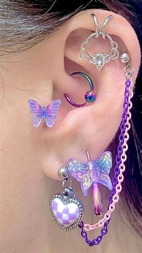 Pin By Zoeyy NIEE On Pins By You Earings Piercings Ear Piercings