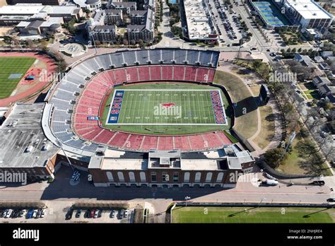 A General Overall Aerial View Of Gerald J Ford Stadium At Southern