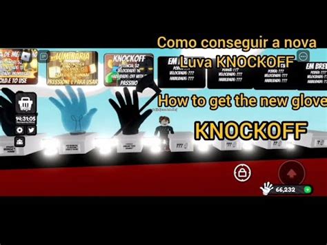 Como Conseguir A Nova Luva KNOCKOFF No Slap Battles YouTube