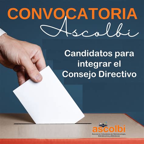 Ascolbi Citación a Asamblea extraordinaria de elección del Consejo