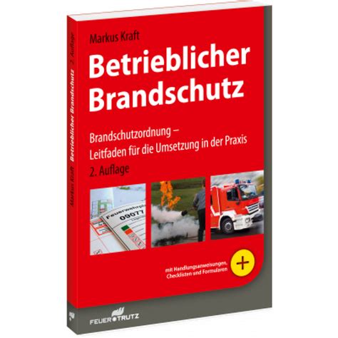 Broschüre Brandschutz im Betrieb betriebinbestform Medienshop für