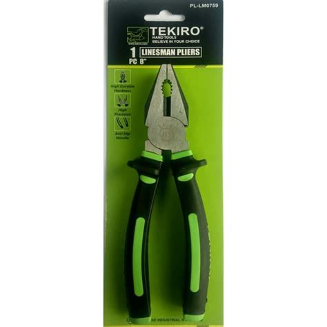 Jual Tekiro Tang Kombinasi 8 Inch PL LM0759 TANG KOMBINASI TEKIRO 8 in Tekiro Linesman Pliers 8 ...