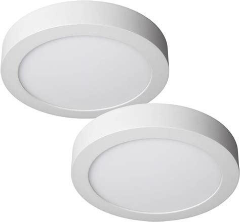 Jandei Pack 2 Downlights LED 18W Redondo De Superficie Luz Blanca