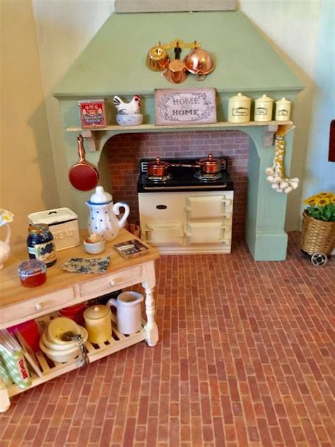 Ash Tree Cottage English Cottage Kitchen In Miniature English