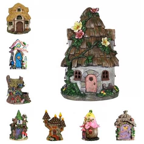 Wooden Dollhouse Miniature Fairy Elf Door Fairy Tale Ornament For