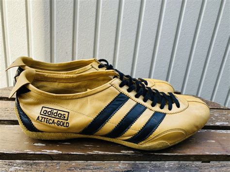 Yahooオークション ドイツ製 限定 Adidas Azteca Gold アディダス