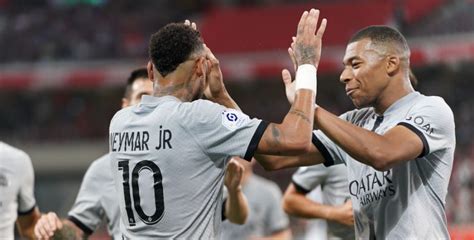 Psg Venció Al Lille Con Gran Actuación De Mbappé Y Neymar