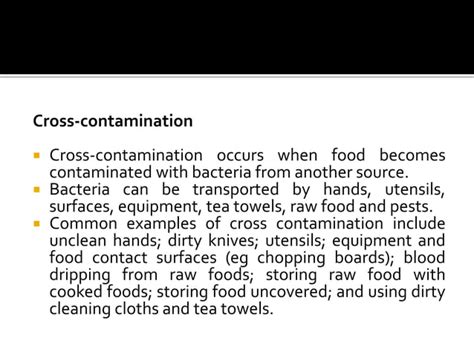 Food Safety And Hygiene Ppt