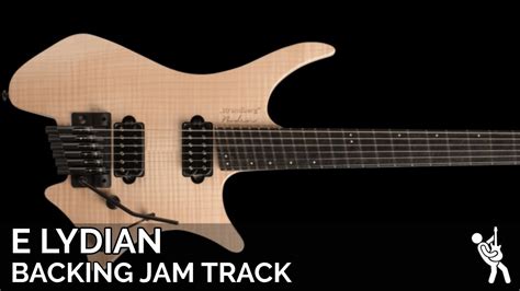 Plini Inspired Modern Atmospheric Fusion Guitar Backing Track Jam In E