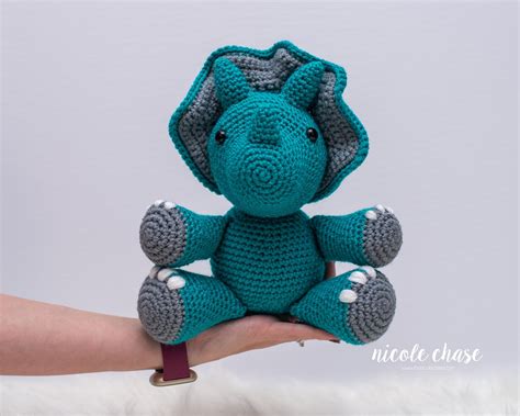 Crochet Pattern PDF Download Dinosaur Crochet Pattern - Etsy