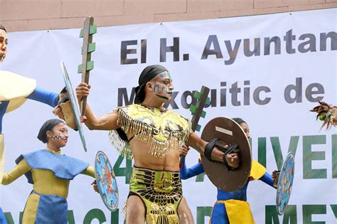 Con danza huachichil Mexquitic celebra 428 años de su fundación