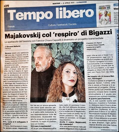 La Nazione Intervista Majakovskij