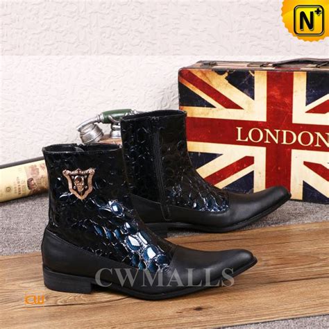 Men's Leather Dress Boots CW750223