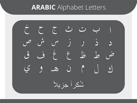 arabic letters vector art icons  graphics