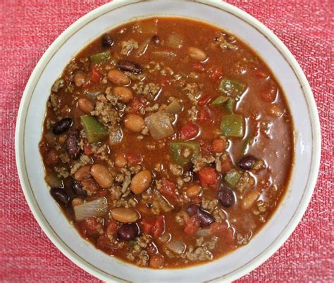 Chili with Beans - Mindy's Cooking Obsession