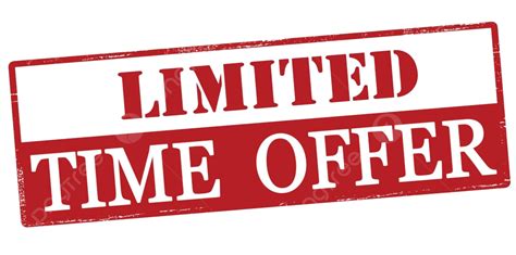 Limited Time Offer Bid Period Grunge Vector Bid Period Grunge PNG