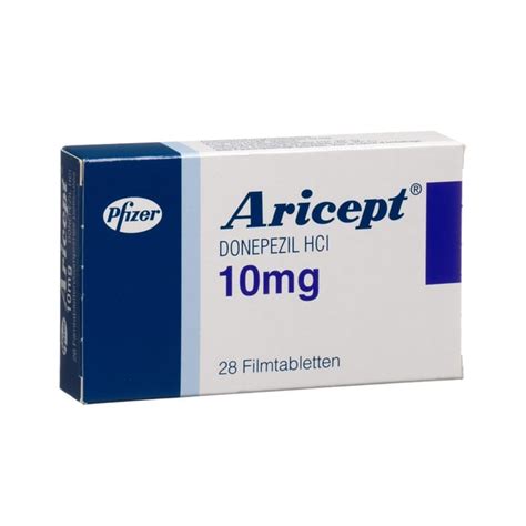 Aricept Cpr Pell 10 Mg Blist 28 Pce Commander En Ligne