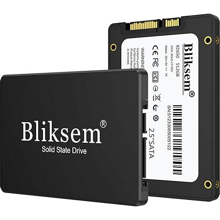 KingSpec 512GB SSD Laufwerk HDD 2,5 Zoll SATA III 6 Gb/s ...