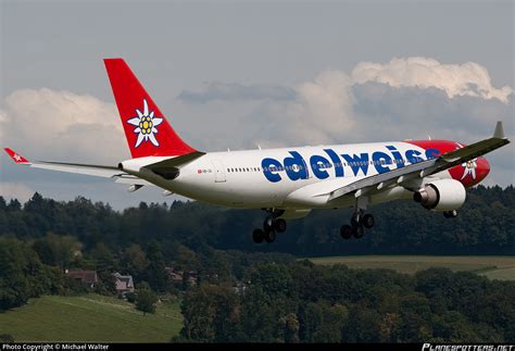 HB IQI Edelweiss Air Airbus A330 223 Photo By Michael Walter ID