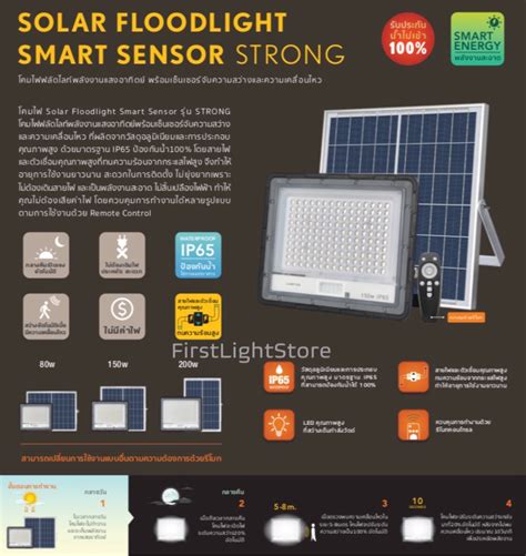 Lamptan Solar Cell Led Solar Floodlight Smart Sensor