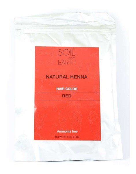 Soil And Earth Naturalna Henna Indyjska Czerwona 100 G Sklep EMPIK