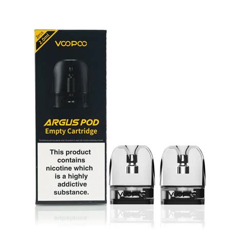 Voopoo Argus Pod Empty Cartridge 2ML VAPE CO UK