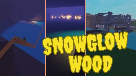 Lumber Tycoon 2 Different Ways To Get Snowglow Wood YouTube